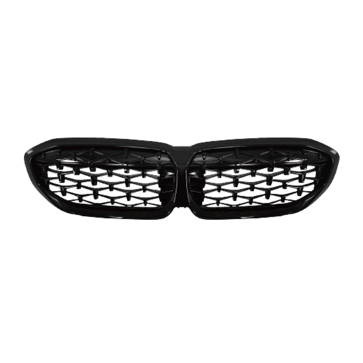 BMW 3 Series G20 Grille - Omac - M-Tech Diamond - Gloss Black - 2019-2025